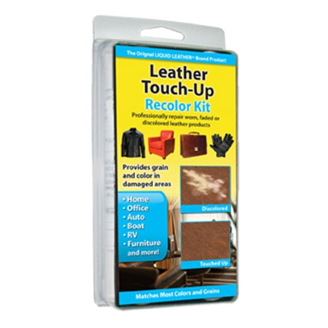 Cuero líquido Cuero Retoque Recolor Kit Reparación Renovar Chaquetas Auto Asientos Muebles (30-444) Liquid Leather 30-444