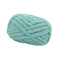 thumbnail image 2 of simhoa Chunky Wool Yarn Bulky Giant Wool Yarn Bulky Yarn for Weaving Pillow Pet Bed Light Blue, 2 of 8