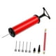 thumbnail image 1 of Juego de Bomba de Bola Shamjiam con Accesorios de 5 Pines 20cm Rojo, 1 of 8
