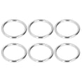 thumbnail image 4 of Anillos De Metal, Metal De Superficie Brillante 4x32 Mm Amplia Aplicación Para Bolsa Para Mochila Para Ropa Anggrek JB1218, 4 of 8