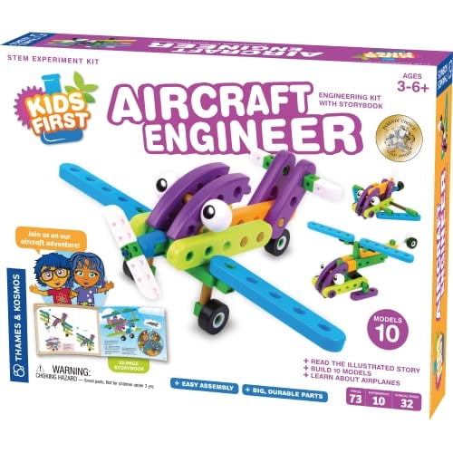 Kit científico Thames & Kosmos Kids First Aircraft Engineer 3+