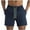 Navy, variant on Ixbnca Men's Quick Dry Shorts with Mesh Lining Lightweight Sports Shorts Summer Swimwear Beach Shorts