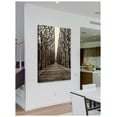thumbnail image 2 of "Tree Alley" Painting Print on Wrapped Canvas, 2 of 7