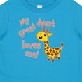 thumbnail image 4 of Inktastic My Great Aunt Loves Me- Cute Giraffe Boys or Girls Baby T-Shirt, 4 of 5