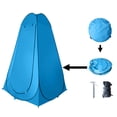 thumbnail image 5 of Tarmeek Pop Up Privacy Tent, Portable Shower Tent Instant Setup Waterproof Camping Shelter with Carry Bag, Wind Ropes & Stakes for Hiking Beach Fishing Travel Outdoor, 5 of 9