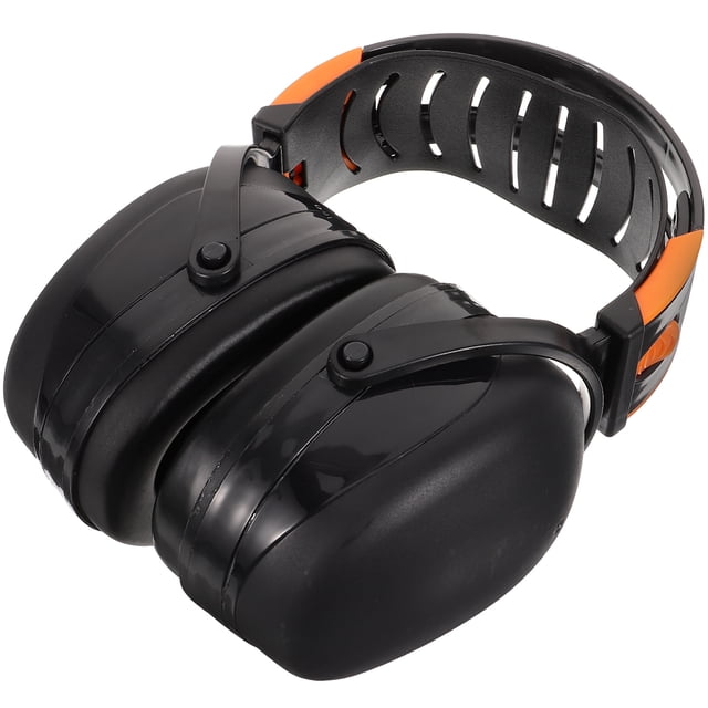 HEANUJJ Cache-Oreilles Insonorisé à Réduction de Bruit pour le Travail Ajustable Noir Lot de 1