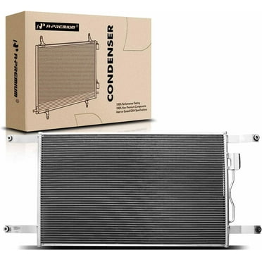 A-Premium Air Conditioning A/C Condenser Compatible with Freightliner & Sterling Models, Century, Columbia, FL60, FL70, FLD112, FLD120, M2 & More