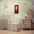 thumbnail image 4 of Paus, Hans 7x14 Black Modern Framed Museum Art Print Titled - Tuscan red II, 4 of 5