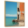 thumbnail image 2 of Designart "Coastal Simplicity Photo III" Nautical & Beach Floater Framed Wall Art Living Room, 2 of 7