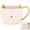 Pink, variant on Pinky Up Chloe Cat Ceramic Coffee Mug, for Tea, Milk, or Matcha, 12oz Black