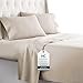 thumbnail image 3 of HC COLLECTION Twin Sheets Set, 3 pc Bed Sheets & Pillowcase Set - Machine Washable for Easy Care - Soft & Breathable All Season Microfiber Sheets with Deep Pockets - Cream, 3 of 4