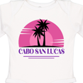 thumbnail image 4 of Inktastic Cabo San Lucas Girls Long Sleeve Baby Bodysuit, 4 of 5