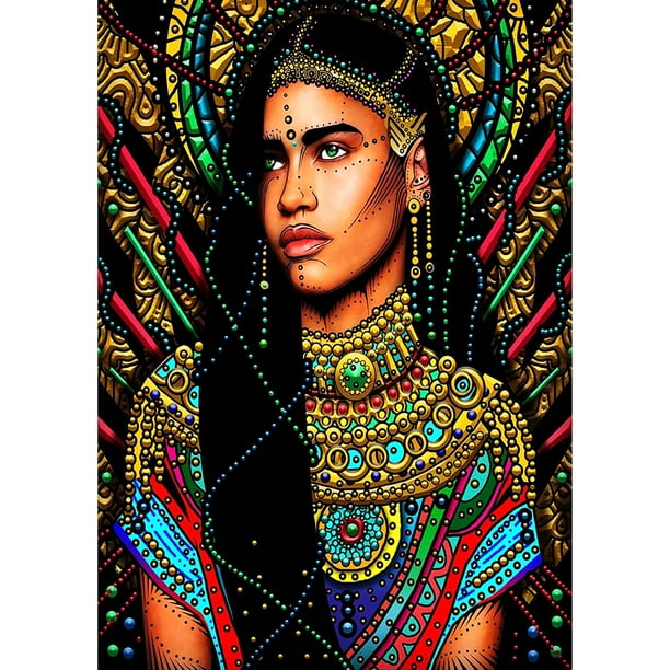 Kit de pintura de diamante (DB0362) Cara de póquer Cuadro de arte de diamantes de imitación redondo completo (YY399) 30x40cm Hugtrwg Para estrenar