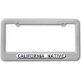 thumbnail image 1 of California Native, State Pride License Plate Tag Frame, Multiple Colors, 1 of 1