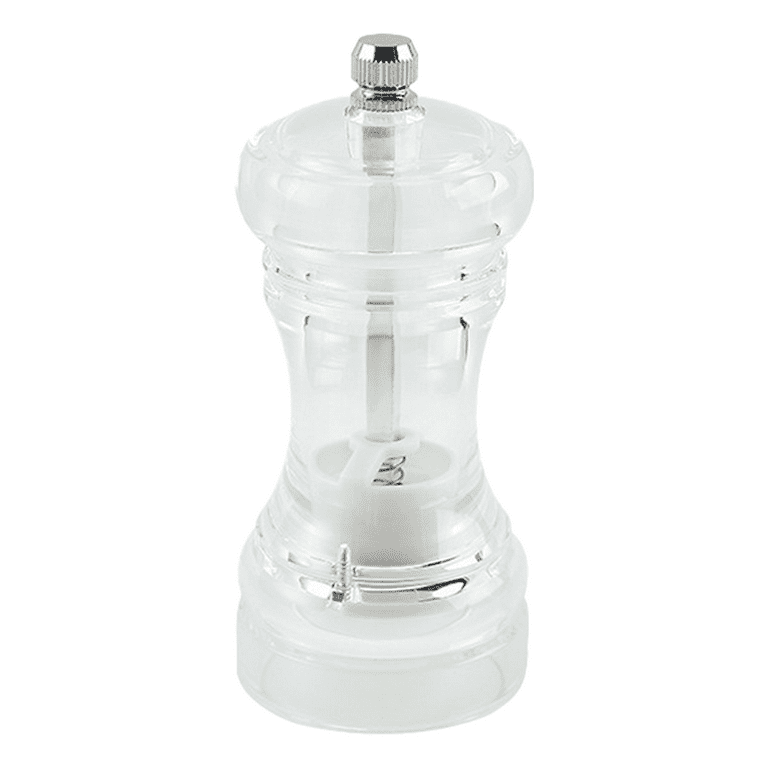 Pepper Grinder- Acrylic Salt and Pepper Shakers Adjustable