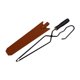 thumbnail image 3 of Pinzas para fogatas Pinzas para chimeneas Pinzas para fogones Pinzas para leña portátiles Pinzas para fuego para barbacoa, camping, parrilla para, 3 of 9