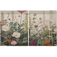 thumbnail image 2 of Coolnuti Herbal Wildflowers Valances for Windows 24 Inch Small Window Blackout Valance Curtains Rod Pocket Window Curtains Treatment for Kitchen Bathroom Cafe, 1 Panel Home Decor, 2 of 7