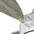 thumbnail image 3 of Rudder Collection Indoor/Outdoor 56" Four-Blade Satin White Ceiling Fan, 3 of 15