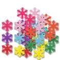 thumbnail image 1 of Snowflake Ornament500 Pcs Snowflakes Confetti Snowflake Decoration Decorative Accessory High Capacity, 1 of 5