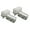 4Pcs, variant on White 8.0 Button 100 Million Clicks for Gaming Left Right