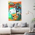 thumbnail image 2 of The Octonauts Tapestry Dorm Decor Wall Hanging Tapestries Window Curtain Picnic Mat Beach Blanket 60x40 Inch, 2 of 9