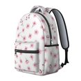 thumbnail image 2 of Pioneer Flower Floral Print Pattern Backpack for School, Cute School Bag with Adjustable Shoulder Straps and Padded Back, 15.3"x11"x7.1", 2 of 5