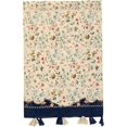 thumbnail image 4 of HSHDLDF Foulard Boho pour Femmes Légère à Imprimé Floral Foulard Automne Hiver Mode Châle à Franges, 4 of 5