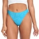 thumbnail image 1 of Balery Sky Blue Glitter Tangas de Algodón para Mujer con Estampado – Ropa Interior Sexy, Transpirable, G-string-X-Small, 1 of 6