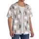 thumbnail image 2 of Fotbe winter Snowflake beer Camisa Estampada de Manga Corta para Hombre, Casual de Verano, Estilo Playero, Sin Arrugas-3X-Large, 2 of 5