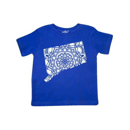 

Inktastic Connecticut Silhouette Mandala Gift Toddler Boy or Toddler Girl T-Shirt
