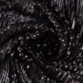 thumbnail image 2 of Zelouf Arrietty Sequins On Mesh  , Sewing, DIY, Crafts Fabric by the Yard, Black, 1 Yard, 2 of 3