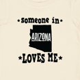 thumbnail image 4 of Inktastic Arizona Someone Loves Me Gift Boys or Girls Baby T-Shirt, 4 of 5