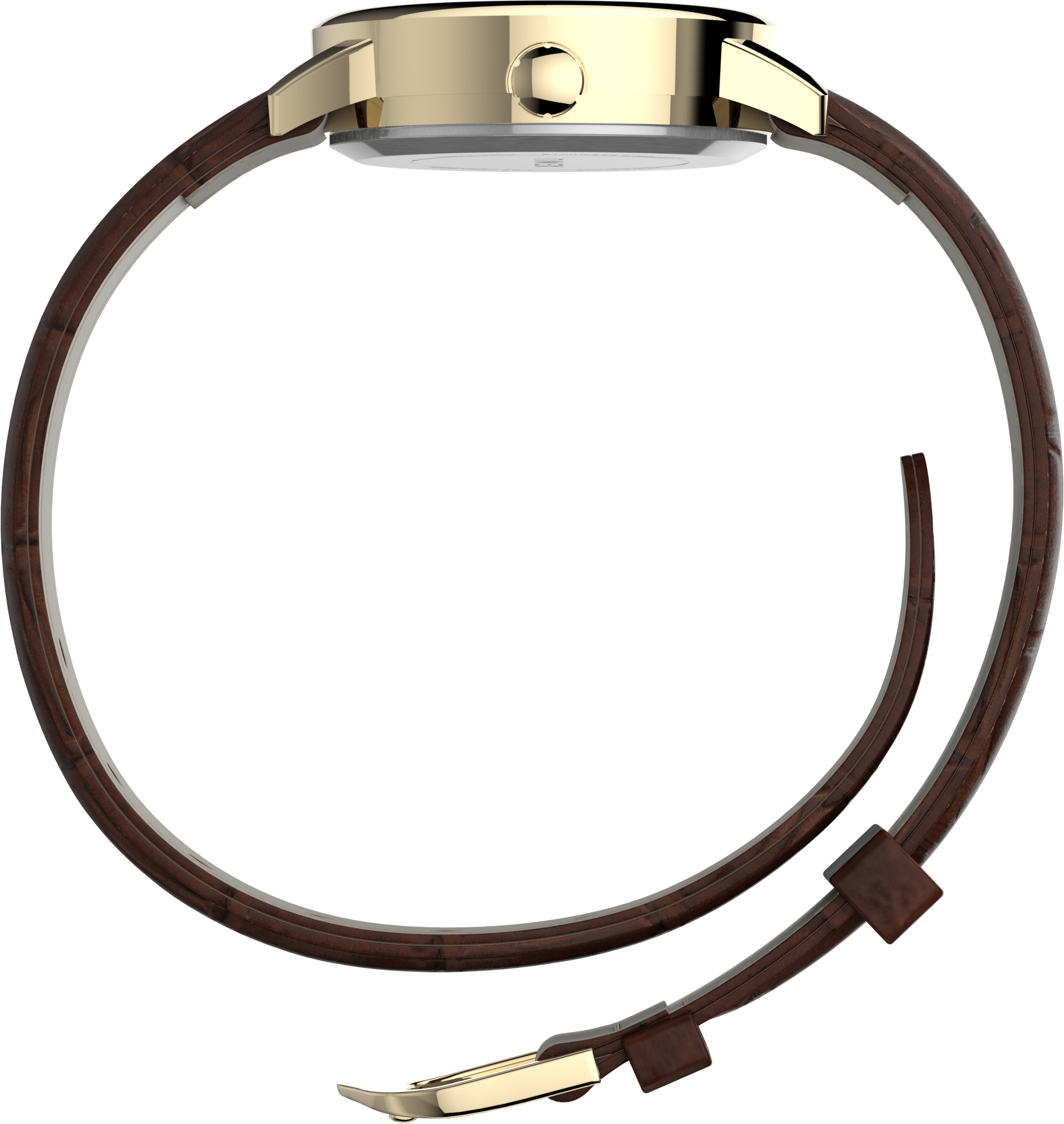 Timex Ladies' Dress Brown Leather Strap