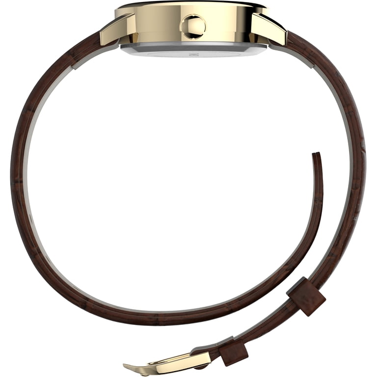 Timex Ladies' Dress Watch Brown Leather Strap photo 2