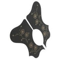 thumbnail image 4 of Guitar Pickguard Set, Bright Colour Guitar Guard Replacement Beautiful Patterns Plastic Pickguard Plate Guitar Guard  For Professional For Beginner Black,White,Red,Brown, 4 of 8