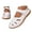 White, variant on Womens Closed Toe Sandals Casual Slip on Penny Loafers Comfortable Walking Work Flat Shoes