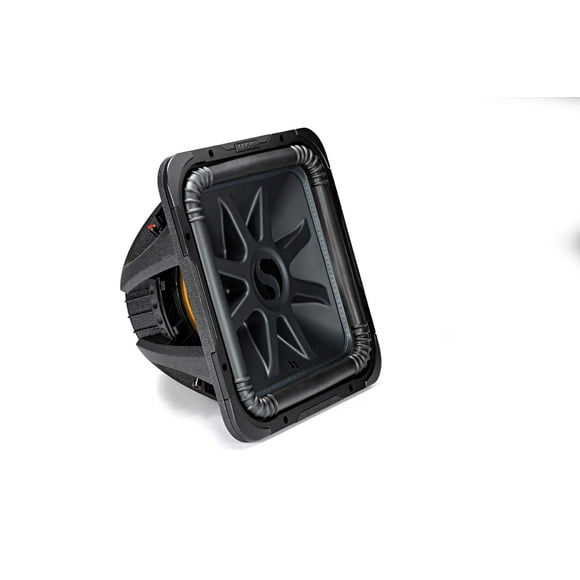 Subwoofer cuadrado KICKER Solo-Baric L7S de 2000 W, 15 pulgadas y 4 ohmios, DVC sellado o con puerto