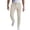 Beige, variant on Men Belted Double Pleat Straight Chino Pants Button Fly Wrinkle Resistant Business Beach Wedding Vacation Smart Casual Trousers Blue S