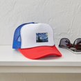thumbnail image 4 of CafePress - The Starry Night By Vincent Van Gogh - Adjustable Unisex Printed Trucker Hat with Mesh Back, 4 of 10