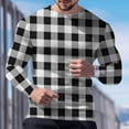 thumbnail image 3 of LIaqionyy Big and Tall Shirt for Men Christmas Crew Neck Fashions Tops Fall Basic Long Sleeve Outfits Clothes, 3 of 4
