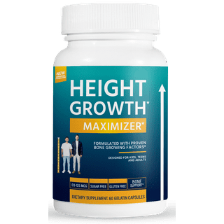  TruHeight Capsules - Natural Height Growth For Kids & Teens  - Pediatric Recommended - Height Growth Maximizer