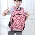 thumbnail image 6 of FORMRS School Backpack 17" Student Travel Bag with Laptop Compartment, Strawberry Bliss, 6 of 7