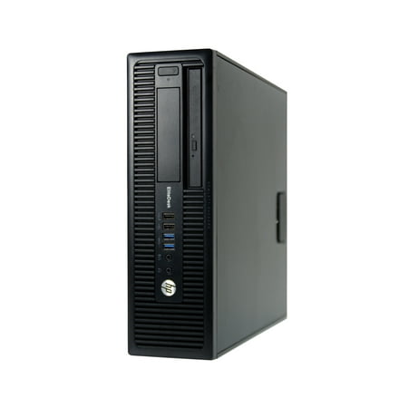 Refurbished HP 705 G1-SFF Desktop PC with AMD A6-7400B Processor, 8GB Memory, 2TB Hard Drive and Windows 10