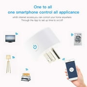 Vntub 10A White 2.4G Wi-Fi Smart Electrical Outlet