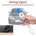 thumbnail image 4 of LAICAIW for Mercedes Benz Key Fob Cover with Keychain Lanyard, Soft TPU Key Case Shell Compatible with 2019-2021 A-Class C-Class G-Class 2017-2020 E-Class S-Class Smart Key Holder, 4 of 6