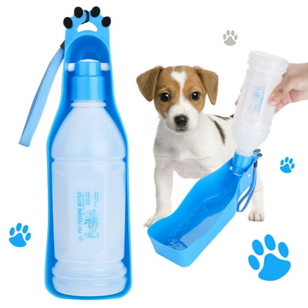 Travel Water Bottle 350ML Water Dispenser Portable Mug for Dogs,Cats and Other Small