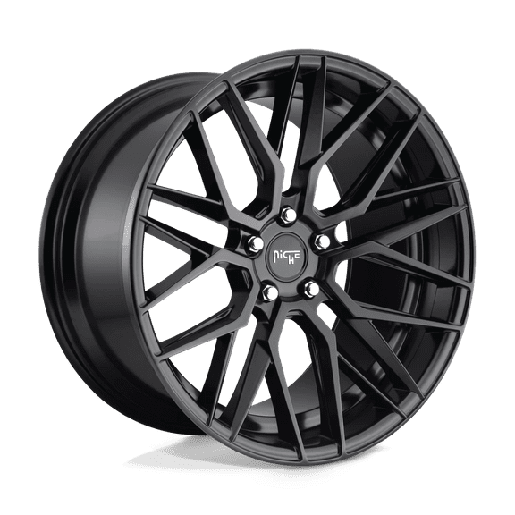 Niche M190 Gamma 19X9.5 5X112 48Et 66.56Cb Matte Black Wheel