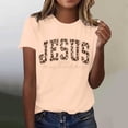 thumbnail image 3 of Jesus The Way The Truth The Life Graphic Tees for Women 2026 Summer Casual Short Sleeve Crewneck Christian T Shirts, 3 of 5
