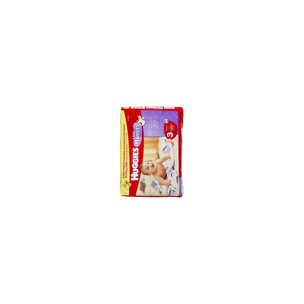 HUGGIES - Little Movers Diapers Jumbo Pack (Choose Your Size)