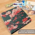 thumbnail image 5 of WOBOGO Plum Blossom Photo Albums 20 pages large capacity DIY self-adhesive page PU leather cover for family wedding anniversary baby vacation photos 24×11.8in, 5 of 9